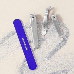 Tweezerman 4 Piece Stainless Steel Nail Grooming Gift Set